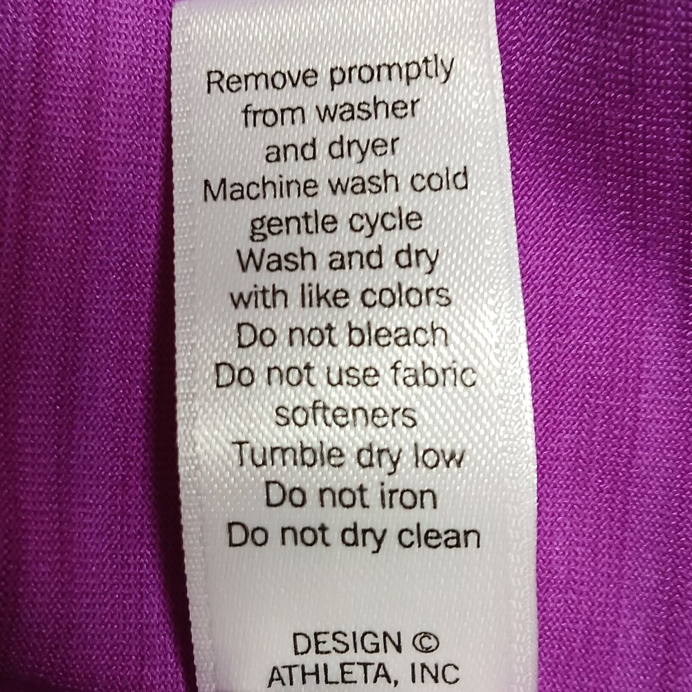 ATHLETA Fuschia Activewear Pullover XXS - EUC - Picture 5 of 7